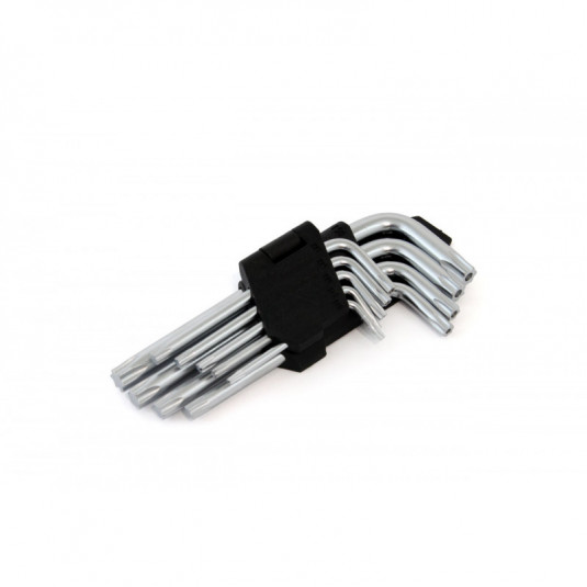 Kľúče TORX krátke 125mm 9 ks TKS