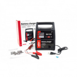 AMiO Nabíjačka auto/moto batérií 8A, 12V SBC-8A
