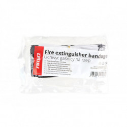 Držiak hasiaceho prístroja na suchý zips