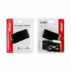 Roztrojka autozapaľovača + USB SOC2