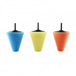 Penové leštiace kotúče na disky, kužeľové