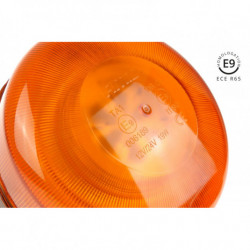 Výstražný maják W03M magnetický R65 R10 36LED 12 / 24V IP56