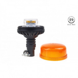 Výstražný maják W03P tyčový Flexi R65 R10 36LED 12 / 24V IP56