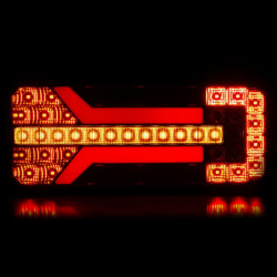 Svetlo zadné združené LED dynamické ĽAVÉ - RCL-01-LR