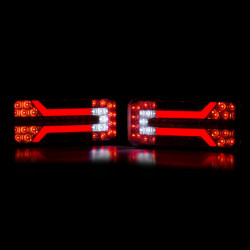 Svetlo zadné združené LED dynamické ĽAVÉ - RCL-01-LR