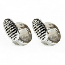 Klaksón Chrom 12V CHR-01 2ks