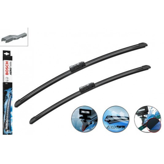 Stierače Bosch Aerotwin sada pre JEEP Renegade (07.14-súč.) 550/500mm