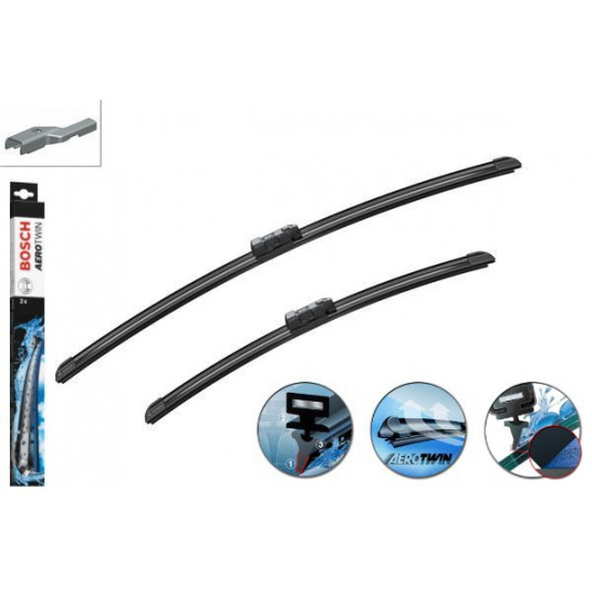 Stierače Bosch Aerotwin sada pre KIA Cee'd [ED/FF2] (11.06-06.09) 600/450mm