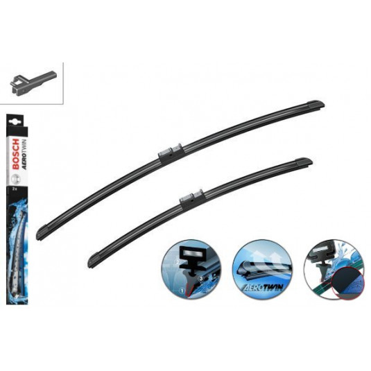 Stierače Bosch Aerotwin sada pre VOLKSWAGEN Jetta [1K2] (01.05-11.05) 600/475mm