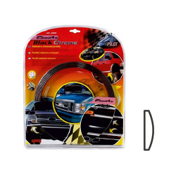 Chrómová lišta tmavá BLACK CHROME