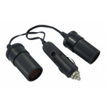 Predlžovací kábel a rozdvojka cigaretového zapaľovača