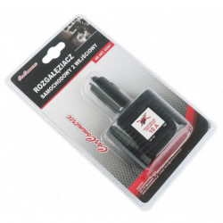 Zástrčka zapaľovača - rozdvojka 12 / 24 V