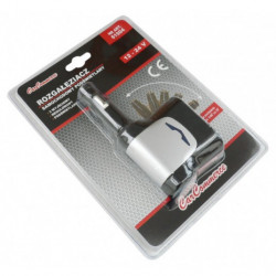 Zástrčka zapaľovača - roztrojka 12 / 24 V