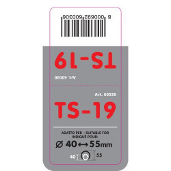 Koncovka výfuku  (Ø výfuku do 55mm) TS-19S