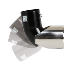 Koncovka výfuku (Ø výfuku do 49mm) TS-61 ohybná