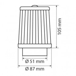 Športový vzduchový filter AF-6
