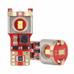 LED žiarovky CANBUS 2016 6SMD T10 W5W W10W White White 12V/24V