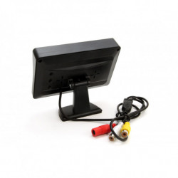 Asistenty parkovania TFT01 4,3 s kamerou HD-307-IR 4-senzorové čierne