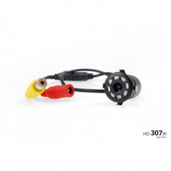 Asistenty parkovania TFT01 4,3 s kamerou HD-307-IR 4-senzorové strieborné