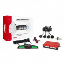 Asistenty parkovania LED COB 4-senzorové čierne GOLD 18mm