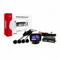 Asistenty parkovania LED-GRAF 4-senzorové, čierne