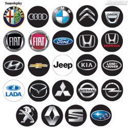 Puklice 15 RAPIDE silver and black