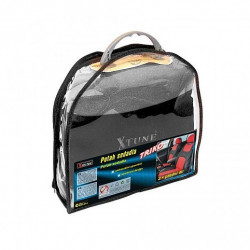 Poťah sedadla TRIKO predné 2ks tmavo šedý