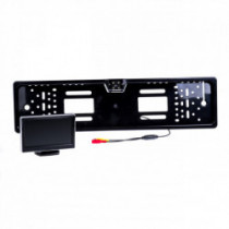 Kamera cúvacia s rámom špz a 5-prstovým monitorom