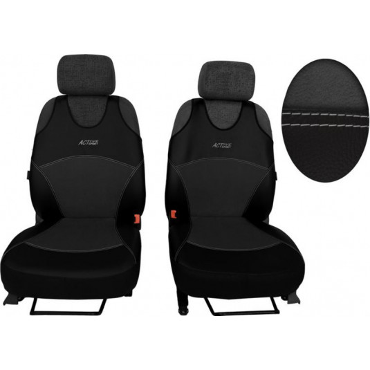 Autotričká Active Alcantara B tmavo šedé (Koža-alcantara)