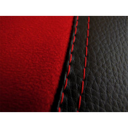 Autotričká Active Alcantara B červené (Koža-alcantara)