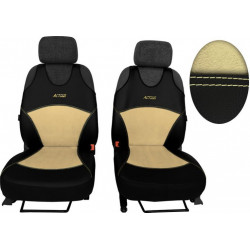 Autotričká Active Alcantara B béžové (Koža-alcantara)