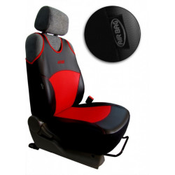 Autotričká Active Sport Leather čierne (Koža)