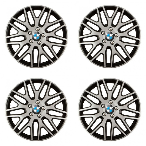 puklice pre BMW 14 Dakar NC silver and black