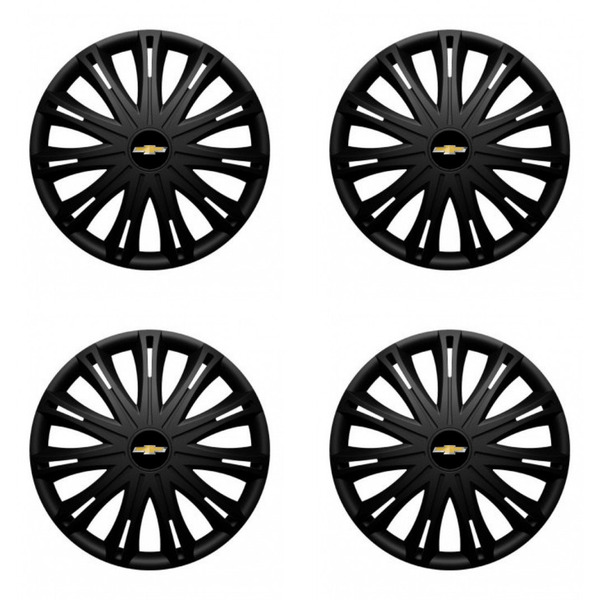 puklice pre  Chevrolet 17 SPARK BLACK