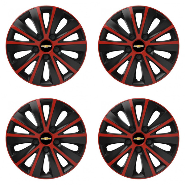 puklice pre  Chevrolet 16 RAPIDE red and black