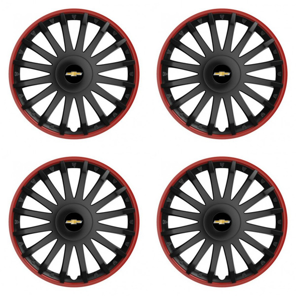puklice pre  Chevrolet 16 CRYSTAL RO black
