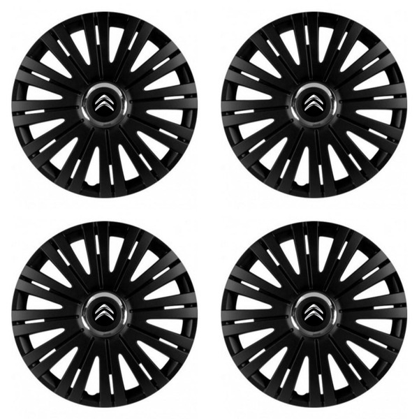 puklice pre  Citroen 14 ACTIVE RC BLACK