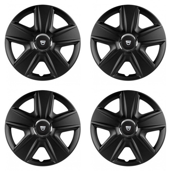 puklice pre  Dacia (staršie logo) 15 ESPRIT RC BLACK