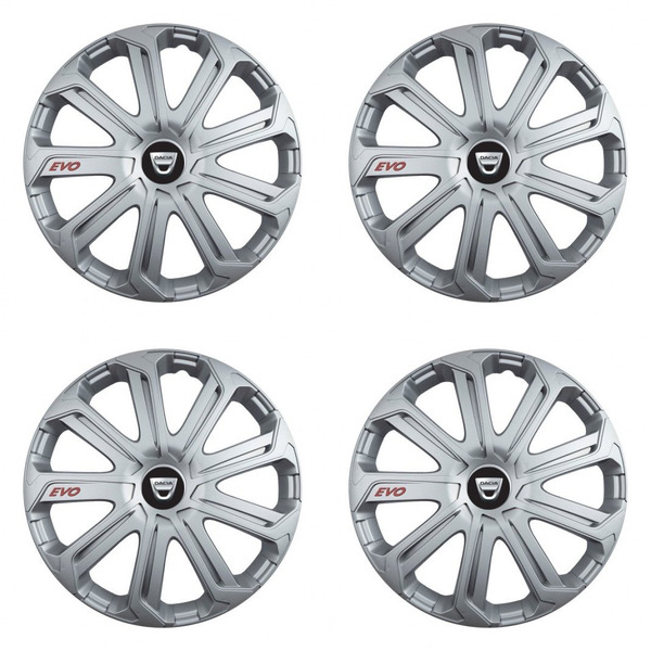 puklice pre  Dacia (staršie logo) 15 Evo silver