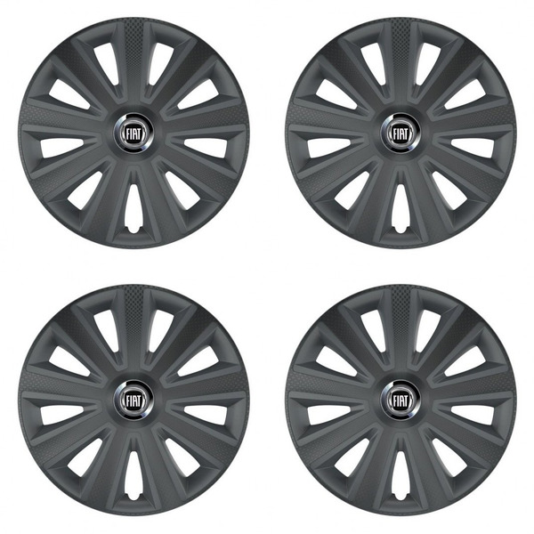 puklice pre  Fiat (čierny) 16 Aviator carbon RC16 grafite