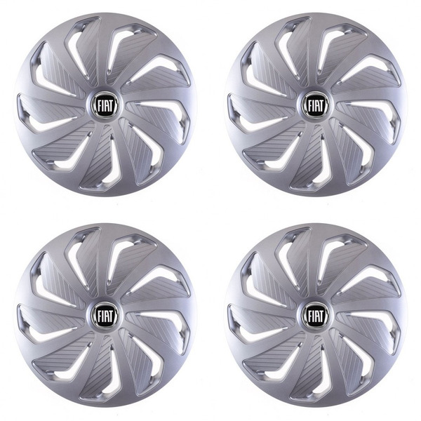 puklice pre  Fiat (čierny) 14 WIND RC SI