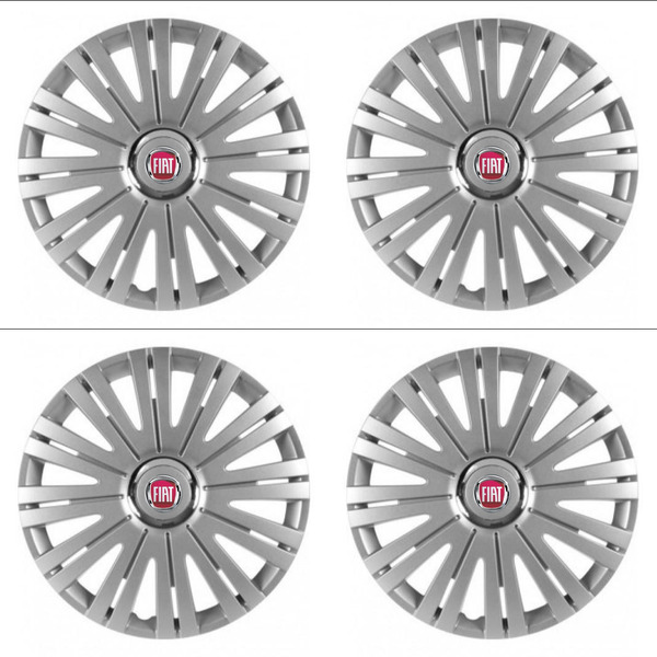 puklice pre  Fiat (červené) 14 ACTIVE RC