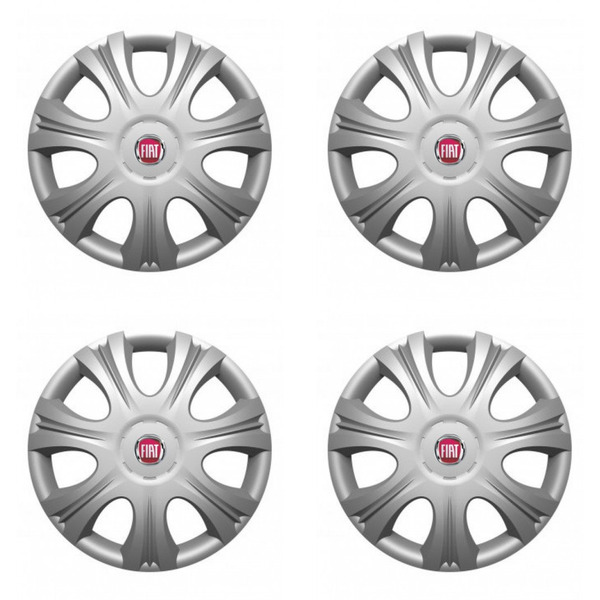 puklice pre  Fiat (červené) 14 IMPULSE