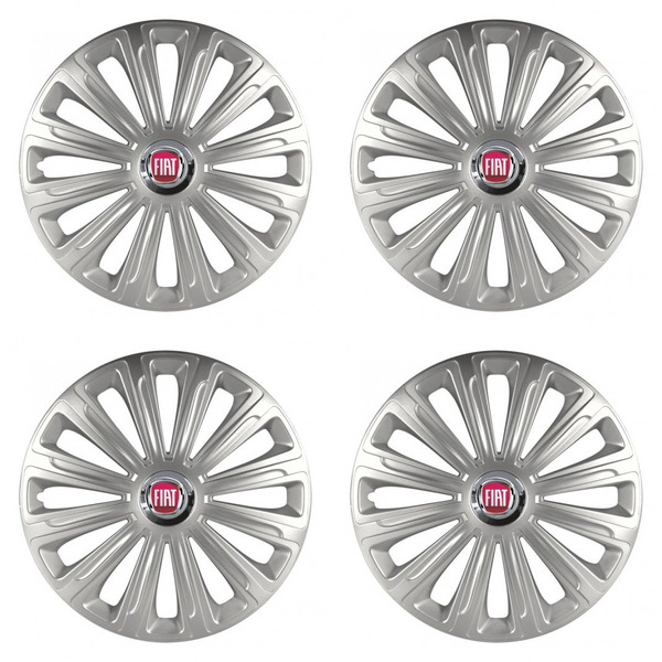 puklice pre  Fiat (červené) 14 TREND RC