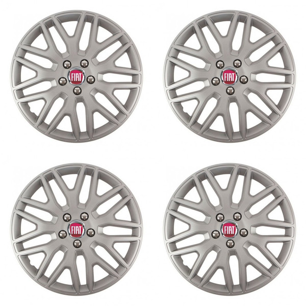 puklice pre  Fiat (červené) 14 DAKAR