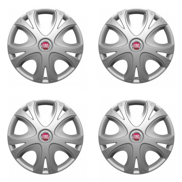 puklice pre  Fiat (červené) 14 DYNAMIC