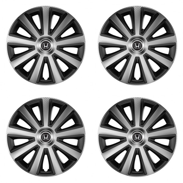 puklice pre  Honda 14 Aviator carbon silver&black