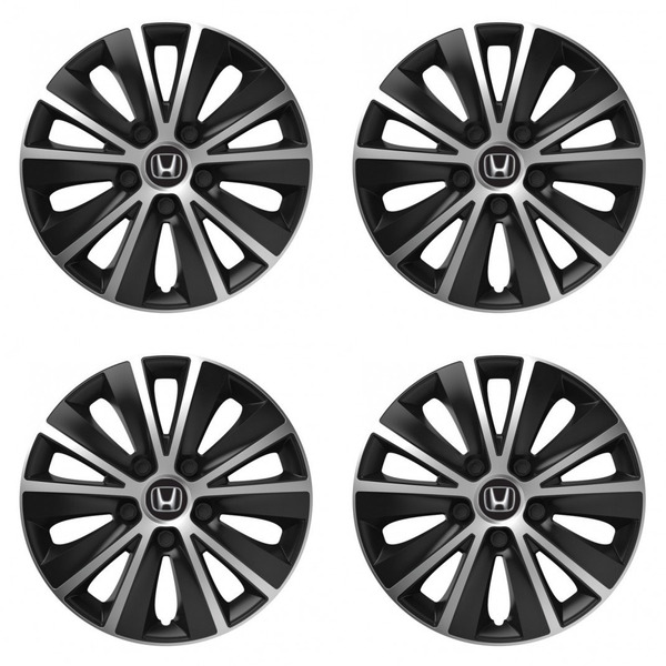 puklice pre  Honda 14 RAPIDE silver and black