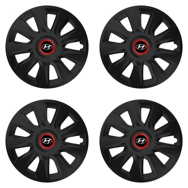 puklice pre  Hyundai 14 STRATOS RR black