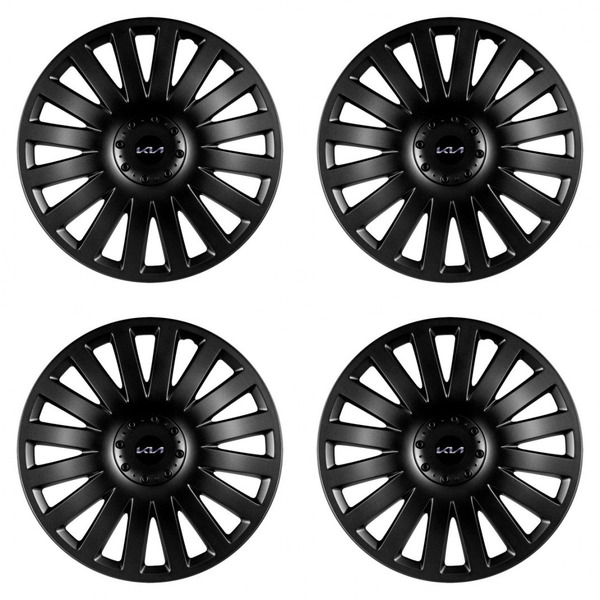 puklice pre  Kia (nové logo) 14 Smart black